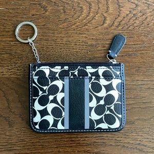 Coach Cardholder with Key Chain